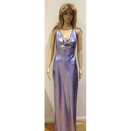 Eighties Blue Dress EX-HIRE