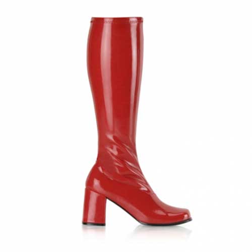 Go Go Boots - Red (FOR HIRE) - Costume World