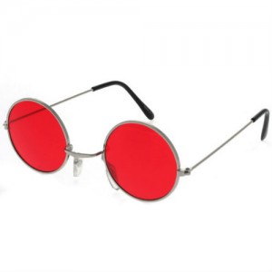Lennon Hippy Glasses Red