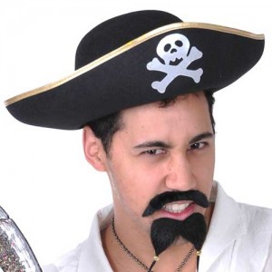 Pirate Tricorn Hat Feltex