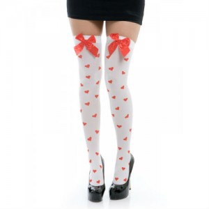 hearts stockings