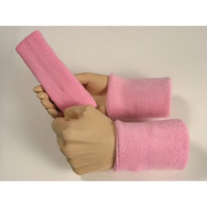 pink sweatband