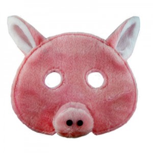 Pig Plush Mask