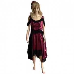 Plus Size Saloon Girl