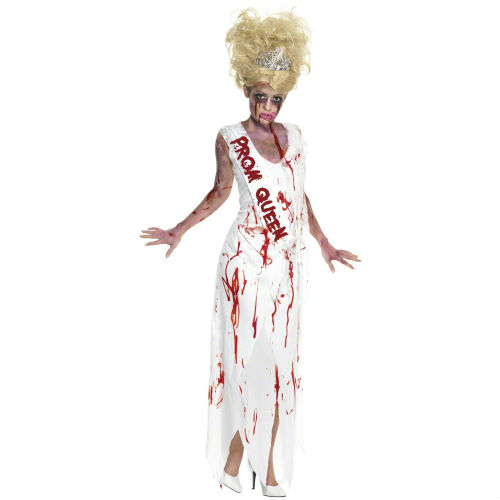 Prom Queen Horror Dress with Sash