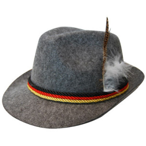 Oktoberfest grey hat