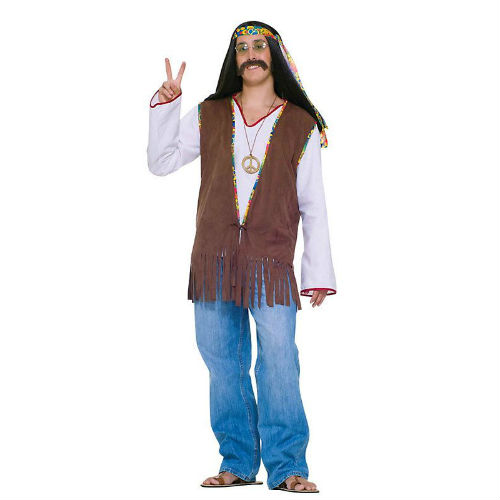 Hippie Vest 60's - Costume World