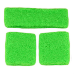 fluro great sweatband set