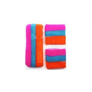 sweatband set tri colour
