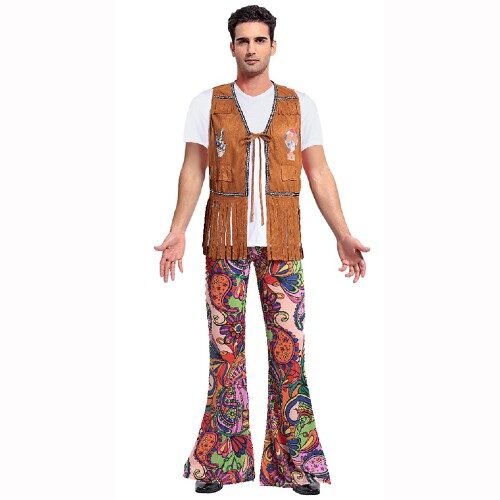 Men's 60s Retro Hippie Costume World