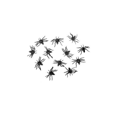 Plastic Spiders Decoration