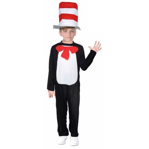 Silly Cat in The Hat Child Costume
