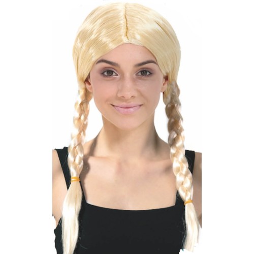 Blonde Plaited Wig