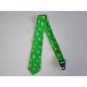irish shamrock neck tie