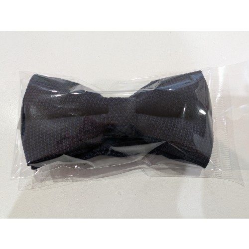Navy Flecked Bow Tie