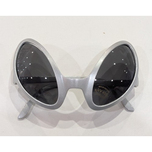 Silver Alien Sunglasses