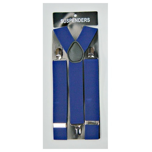 Suspenders / Braces Wide Blue