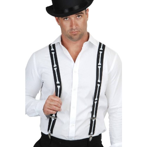 Skeleton Bones Suspenders / Braces